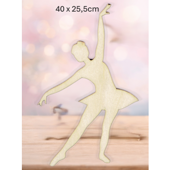 Baletnica 5 40cm, baletnica 40cm, sklejka 3mm